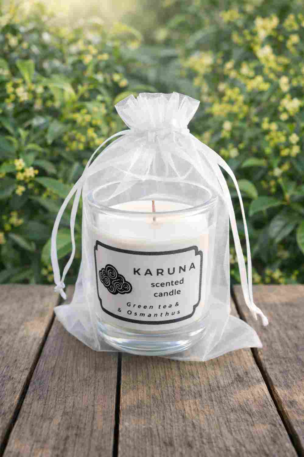 Scented coconut wax candle - Where luxury comes in small packages (200 gm)