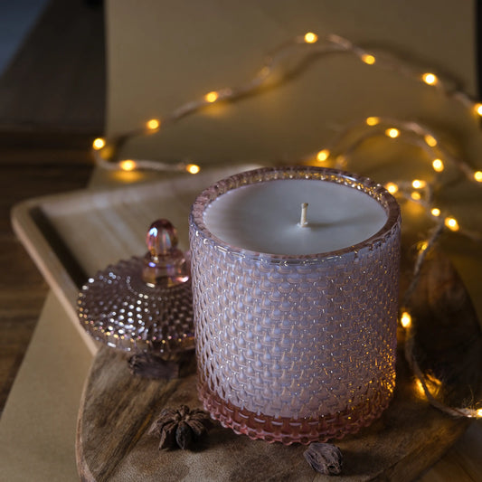 Scented coconut wax (340 ml jar) - Pink

Fragrance - Eternal Roses