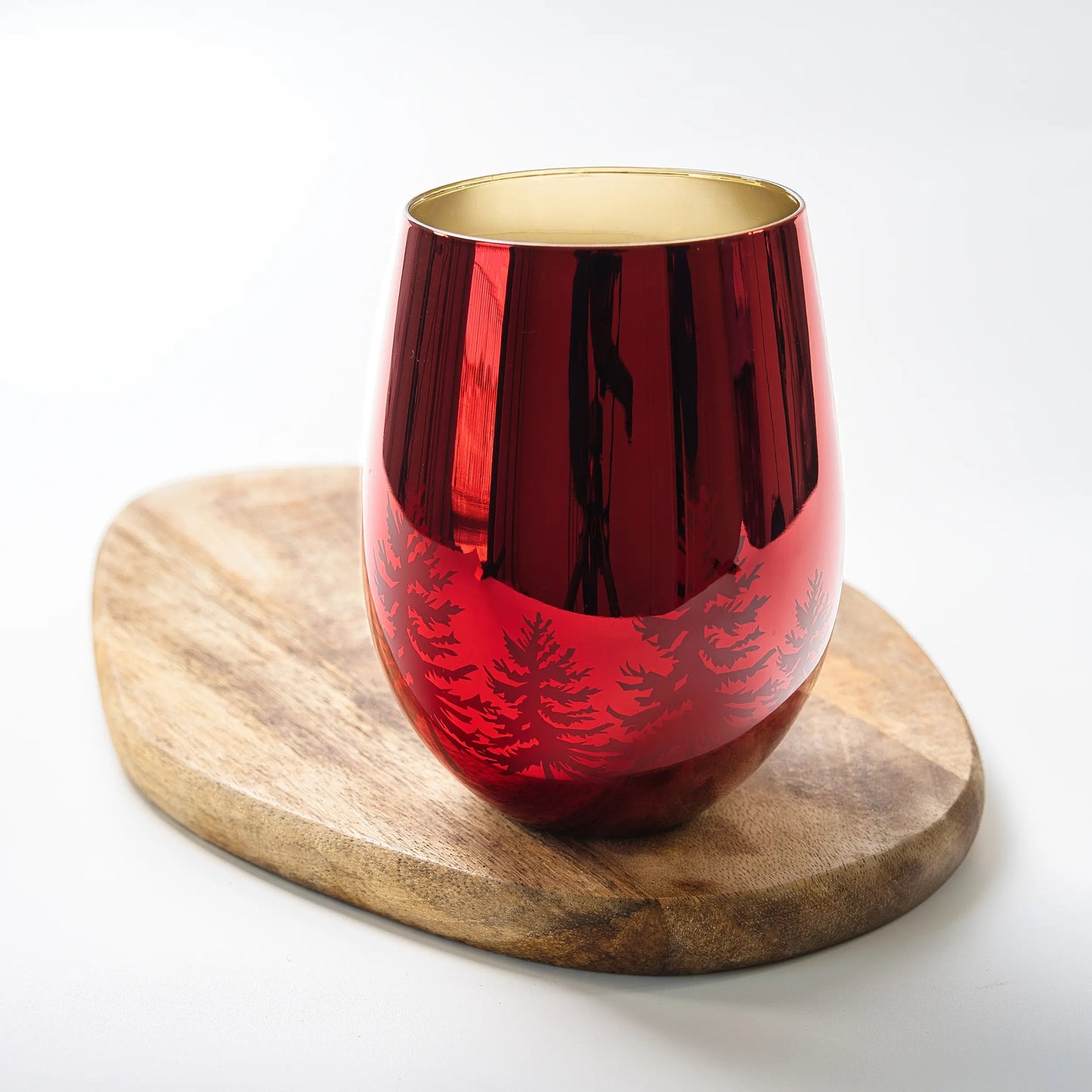 Scented coconut wax Xmas (450 ml), Red