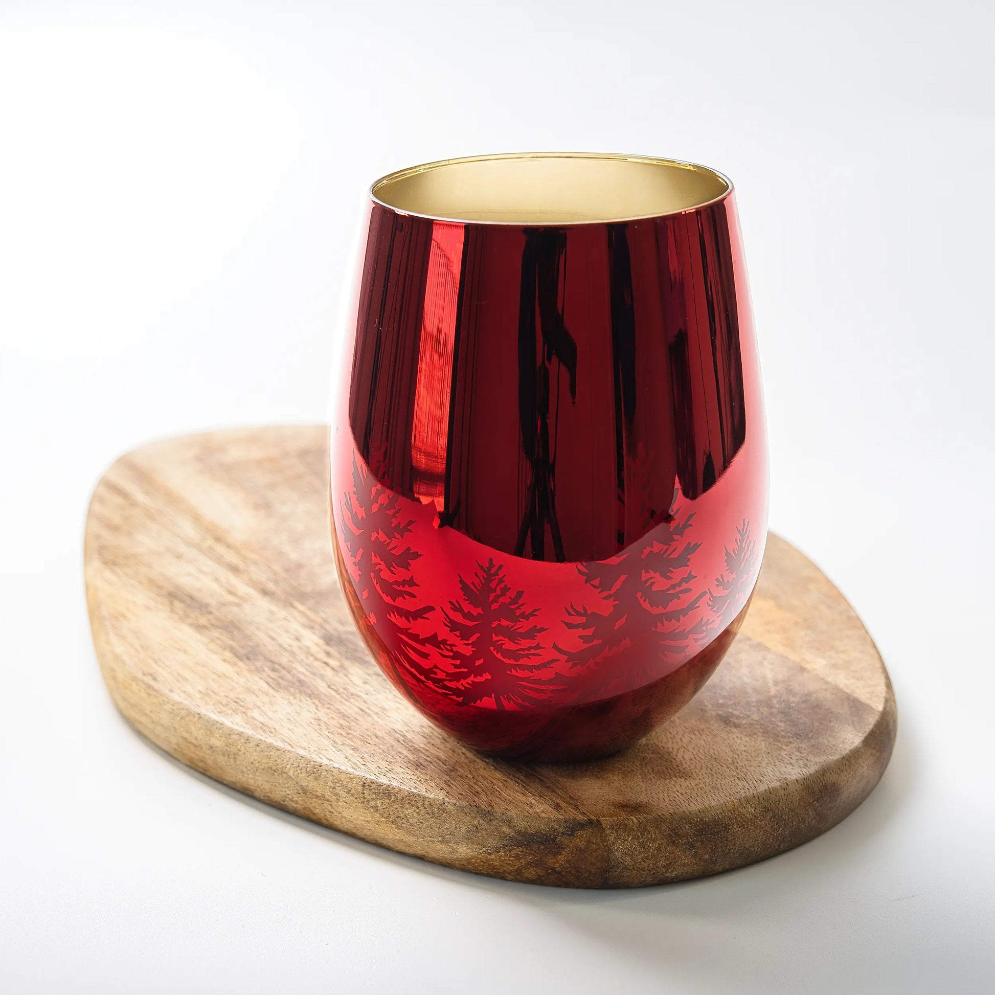 Scented coconut wax Xmas (450 ml), Red