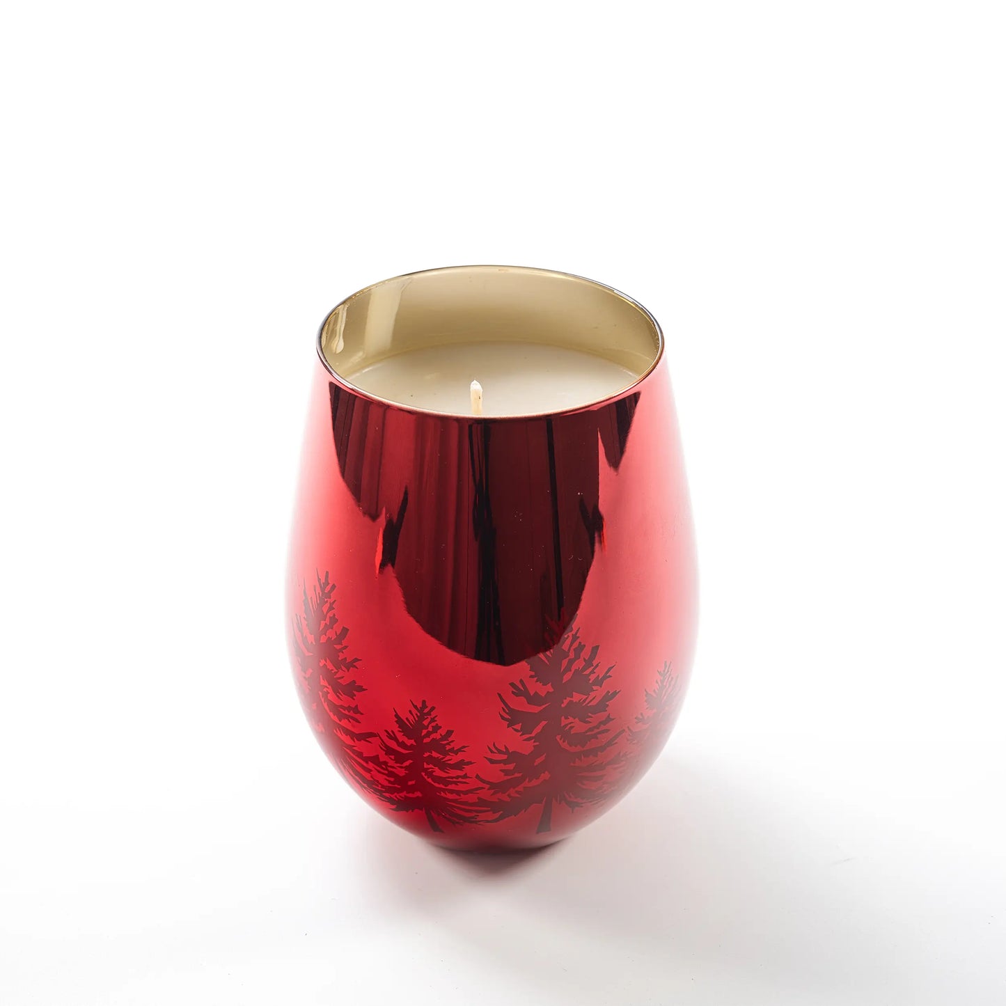 Scented coconut wax Xmas (450 ml), Red